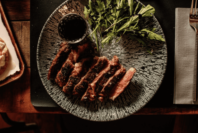 Locally-sourced Irish steak